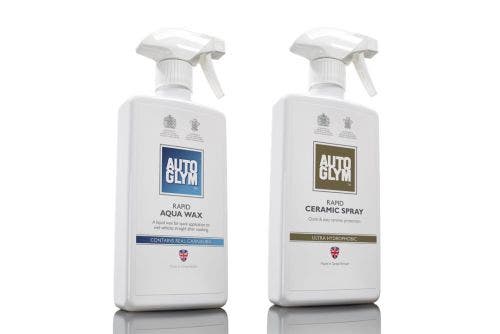 What is the difference between Rapid Ceramic Spray and Rapid Aqua Wax?